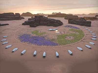 Hisma Desert Resort in Neom